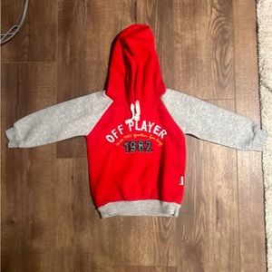 Red Toddler hoodie